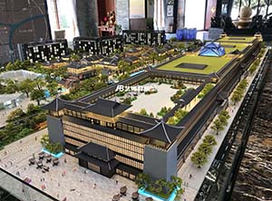 中建壹品瀾薈寫實制作沙盤模型，彰顯現(xiàn)代都市繁華感